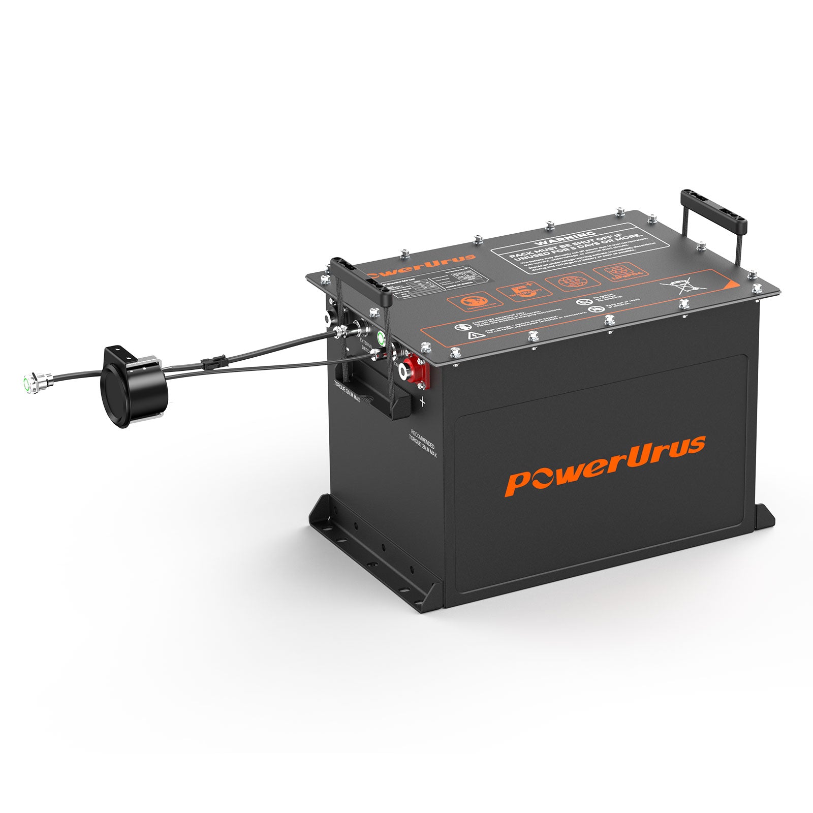 48V 105Ah LiFePO4 golf cart battery with Gauge