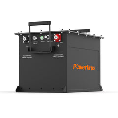 48V 105Ah LiFePO4 Golf Cart Battery Side