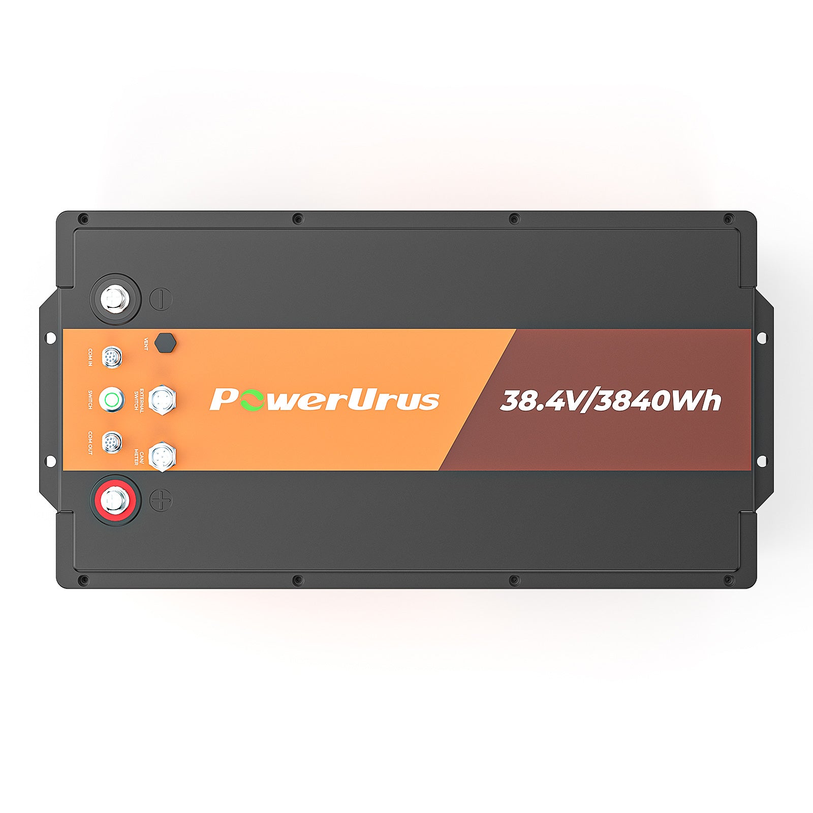 PowerUrus 36V 100Ah Motive Series LiFePO4 Lithium Golf Cart Battery