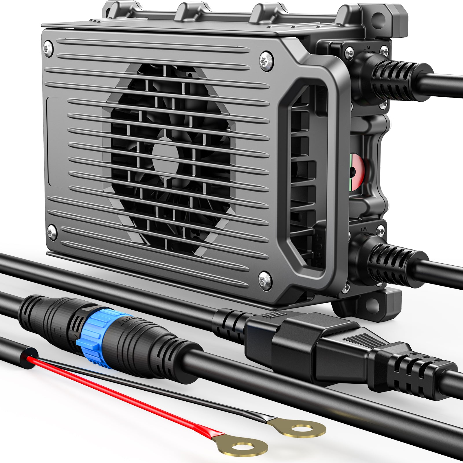 PowerUrus 48v 15A LiFepo4 Battery Charger for Golf Cart/ Forklift/ Boat Batteries