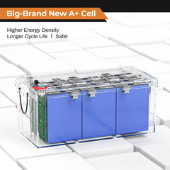 PowerUrus 12V 200AH LiFePO4 Deep Cycle Rechargeable Battery EU countries