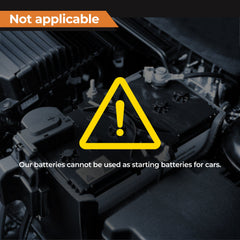 PowerUrus 12V 100AH LiFePO4 Deep Cycle Rechargeable Battery EU countries