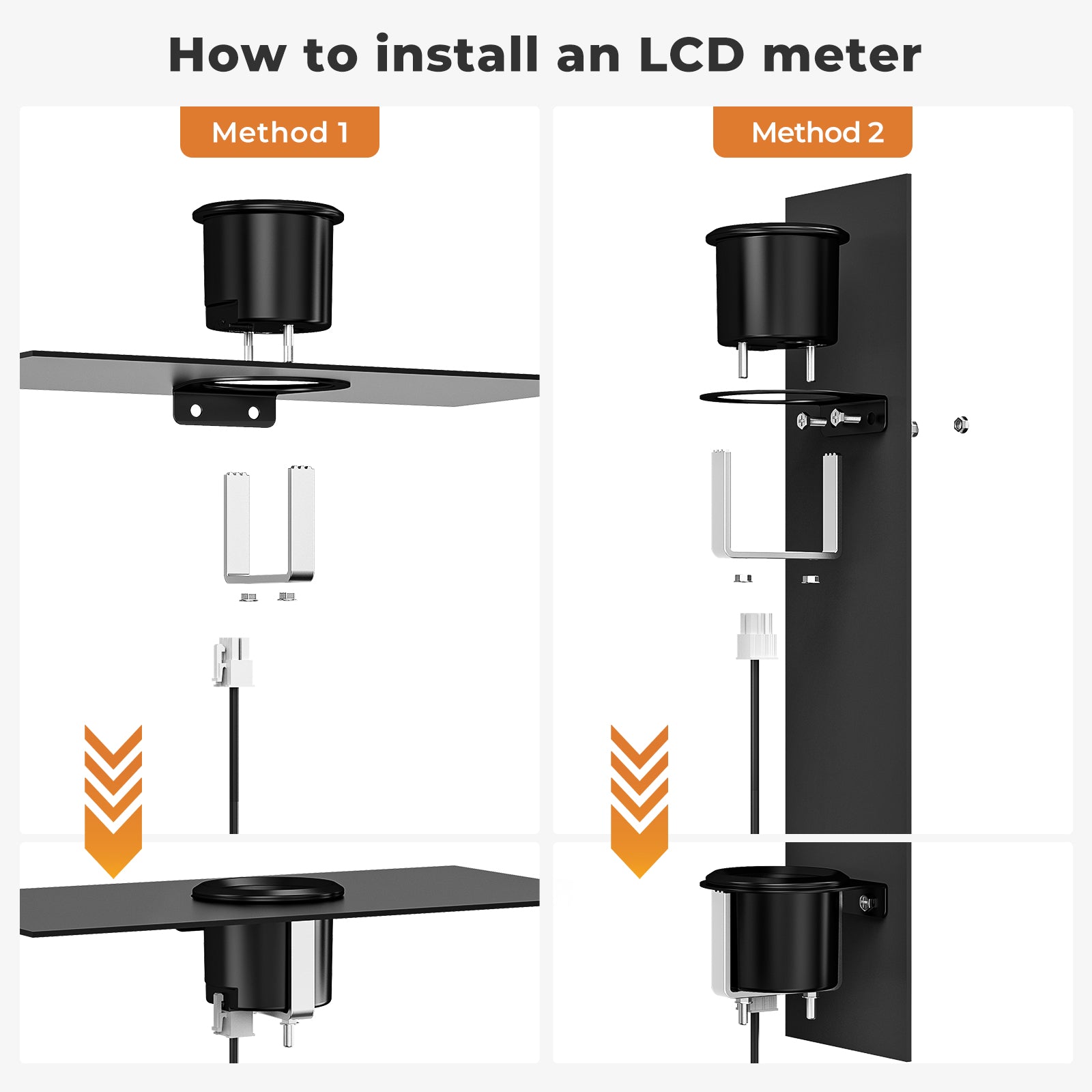 48v Lithium golf cart battery LCD Meter