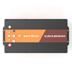 PowerUrus 12V 300Ah Motive Series LiFePO4 Lithium Battery for RV