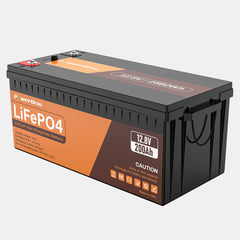 PowerUrus 12V 200AH LiFePO4 Deep Cycle Rechargeable Battery