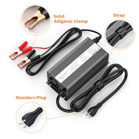 PowerUrus 29.2V-15A P085MI LiFePO4 Battery charger