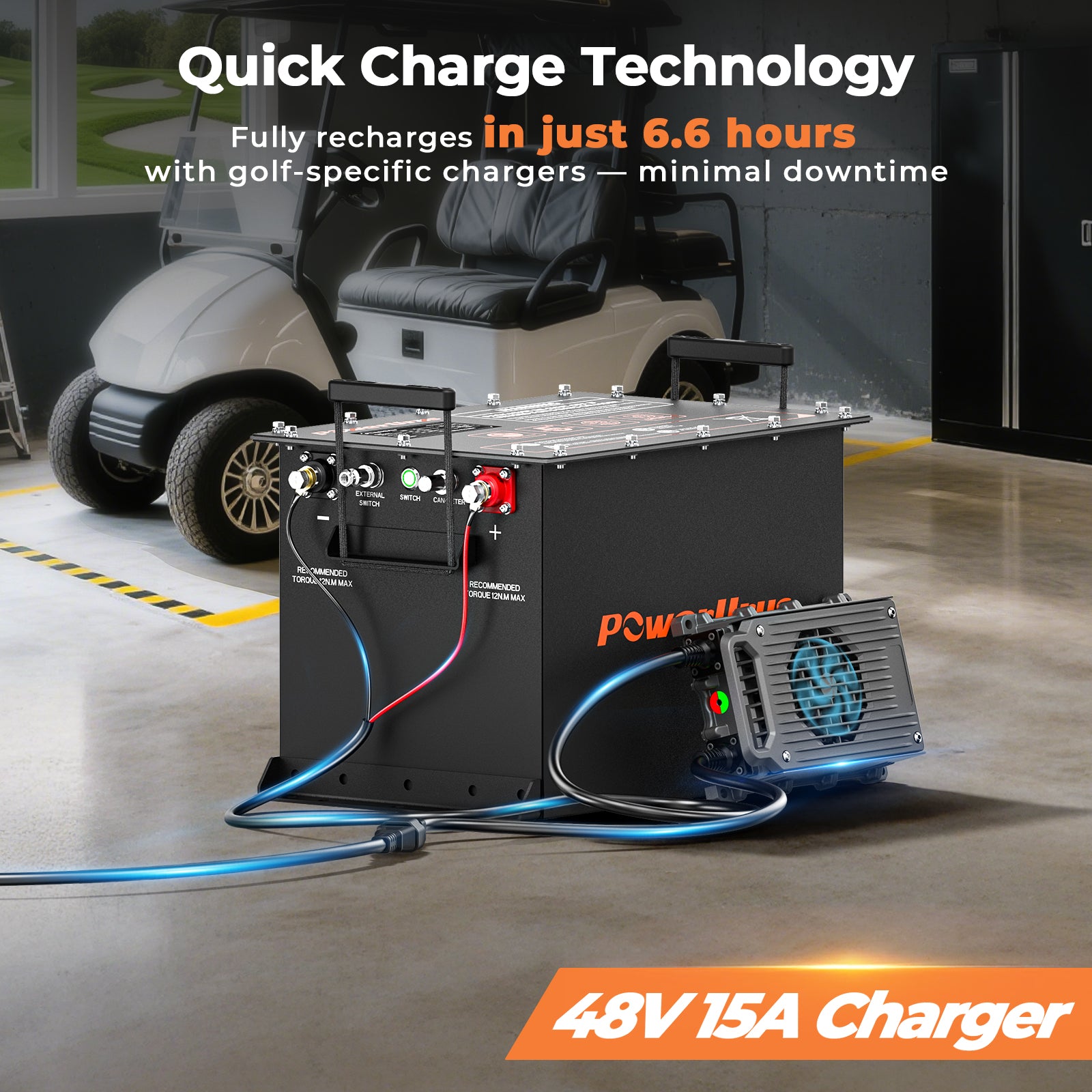 48v 15a charger quick charger tech