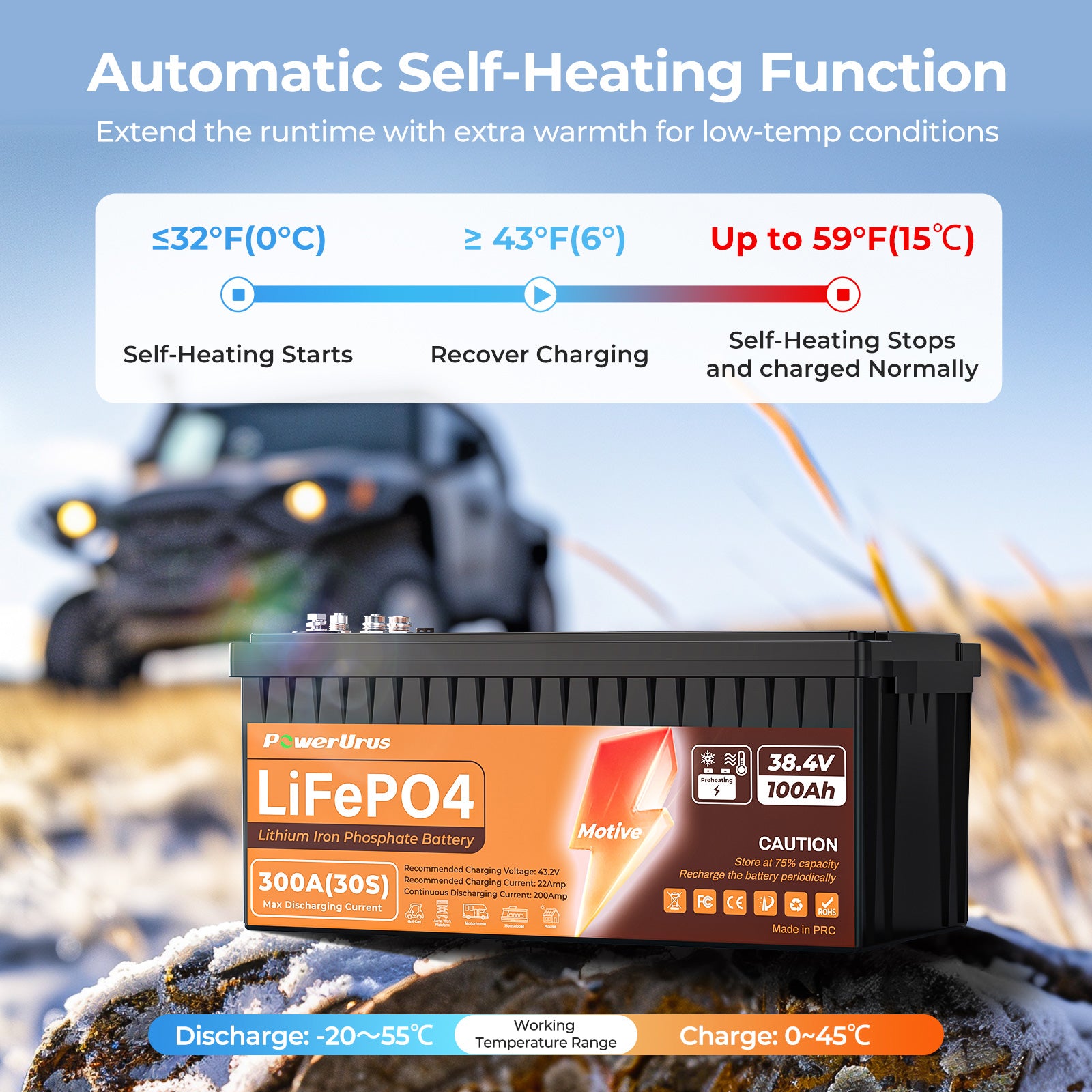 Battery Self-heating Function