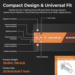 24V LiFepo4 battery Specification