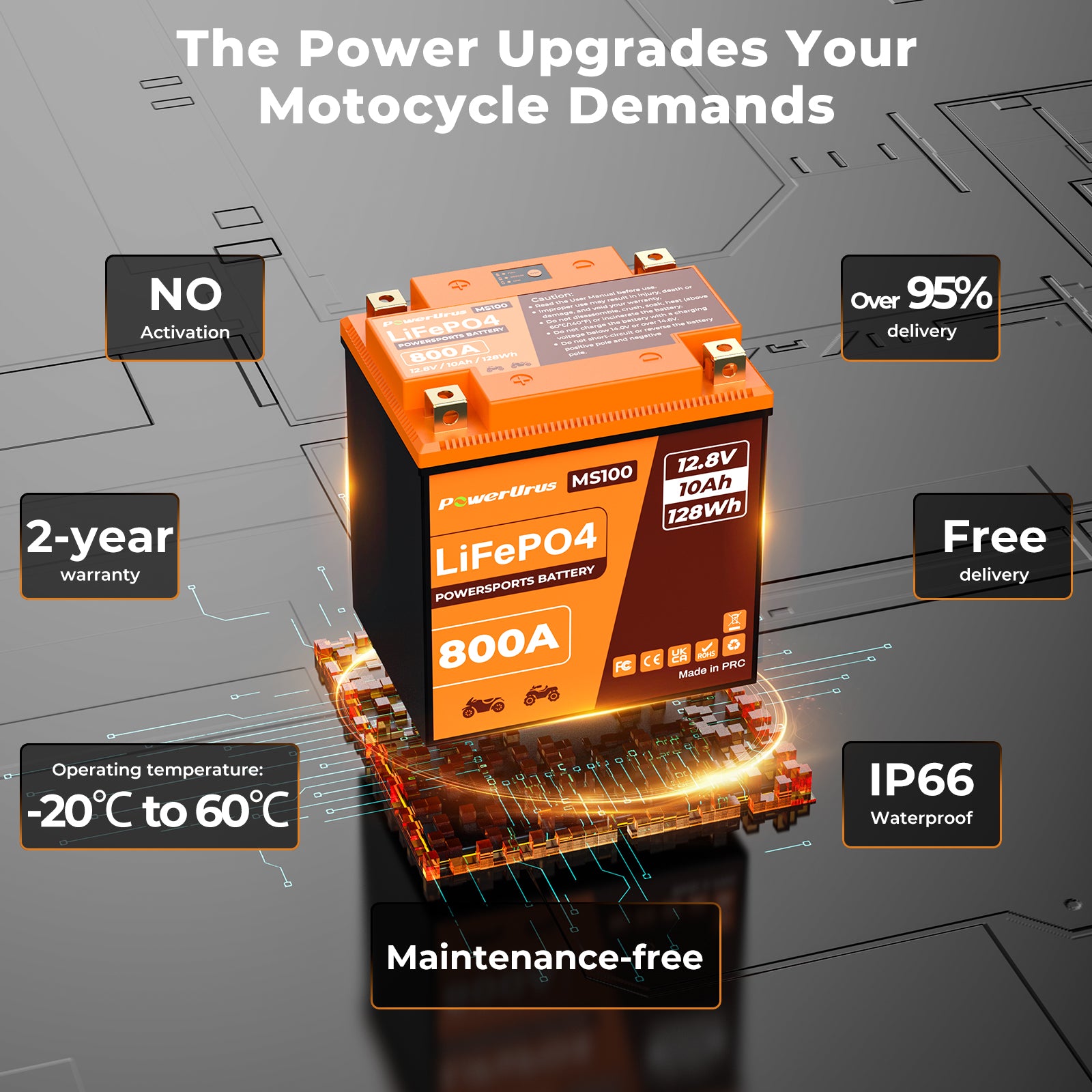 lithium motorcycle battery