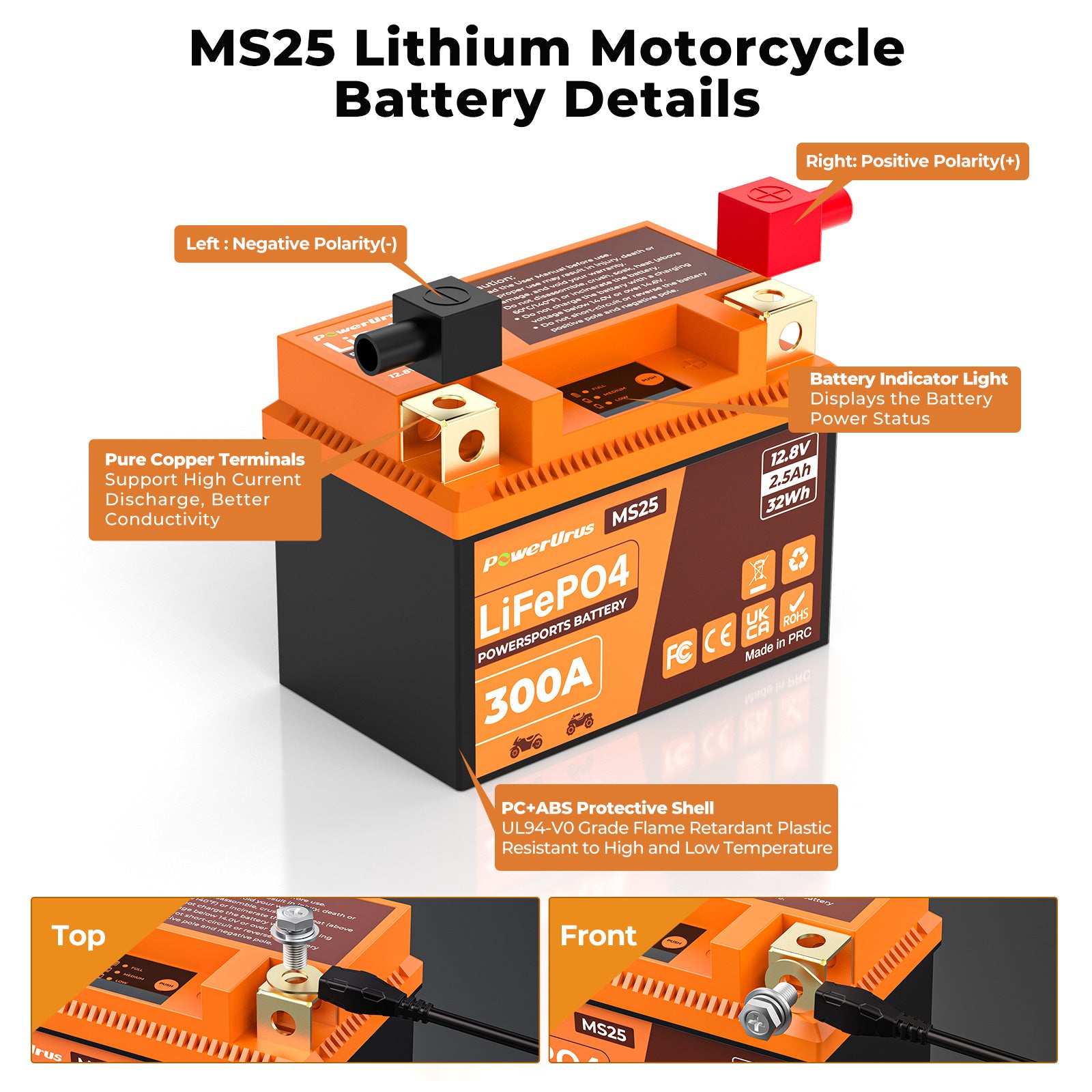 lithium ion motorcycle battery