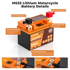 lithium ion motorcycle battery