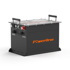 51V 100Ah LiFePO4 Golf Cart Battery Right