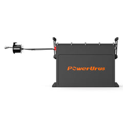 48V 105Ah LiFePO4 Golf Cart Battery with Meter Front