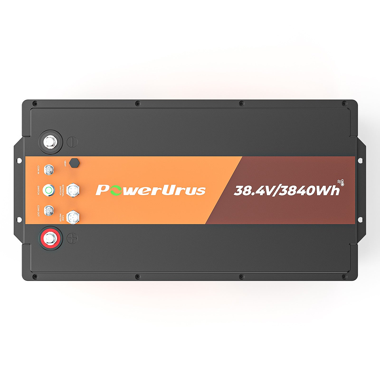 PowerUrus 36V 100Ah Motive Series Self-Heating LiFePO4 Lithium Battery