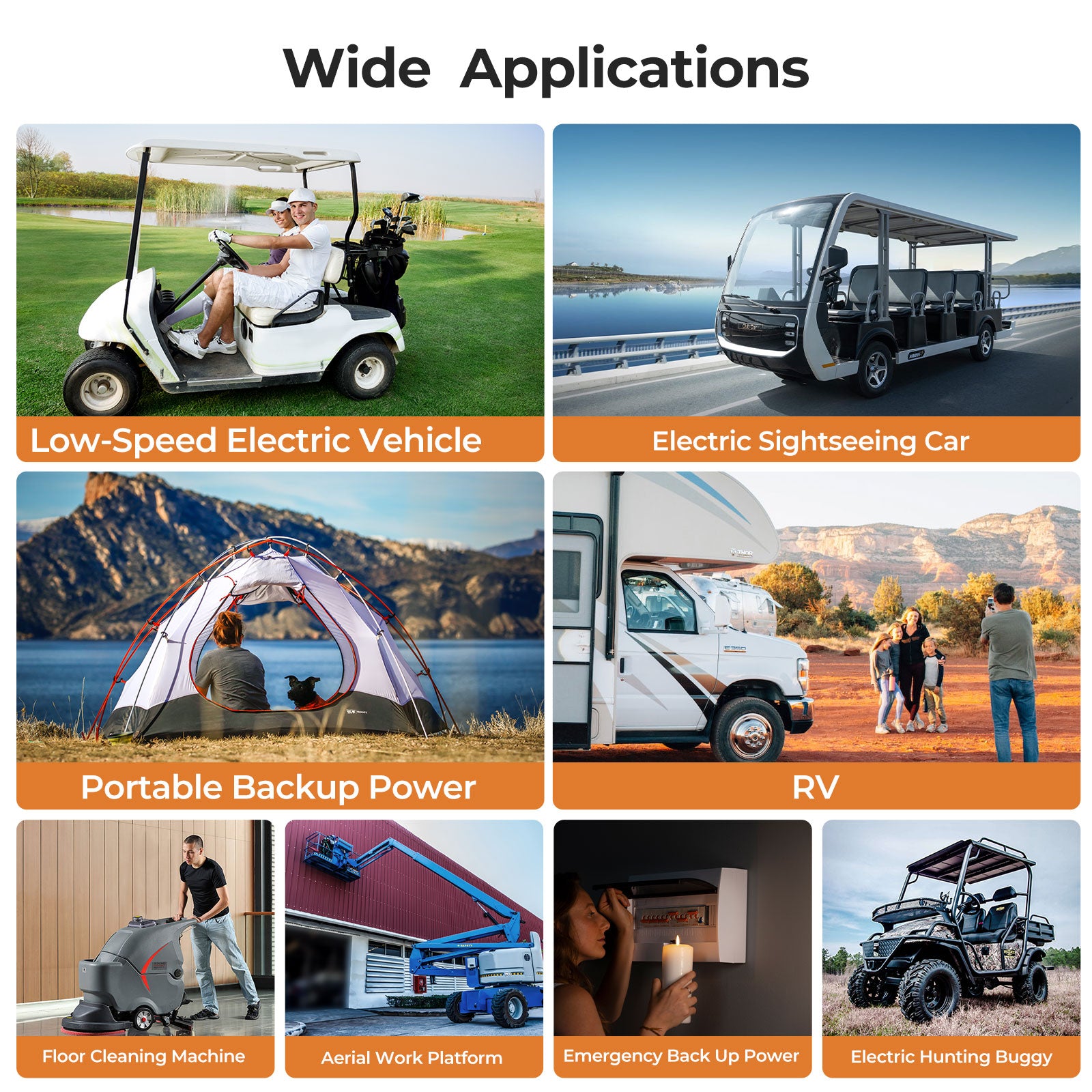 Lithium iron phosphate battery application scenarios