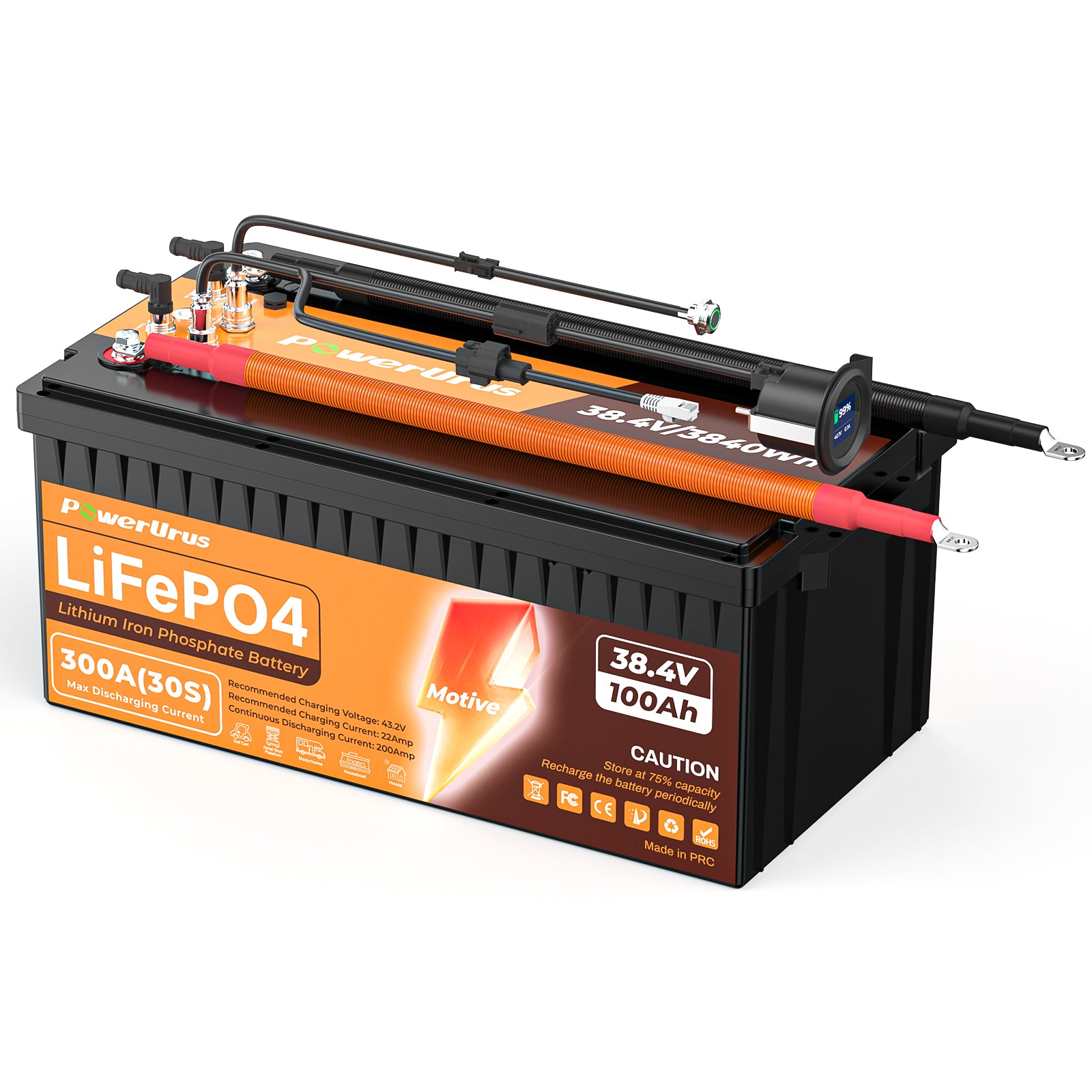 36V Lithium iron phosphate battery