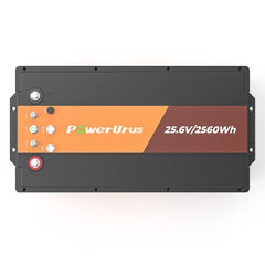 PowerUrus 24V 100Ah Motive Series LiFePO4 Battery for Trolling Motor