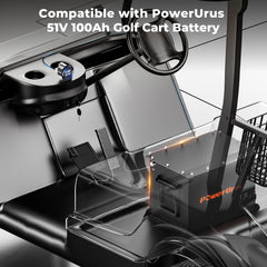 48v Lithium golf cart battery LCD Meter