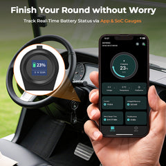 51.2V 100Ah golf cart battery - monitor
