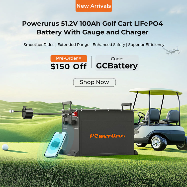 LiFePO4 Golf Cart Battery iPhone