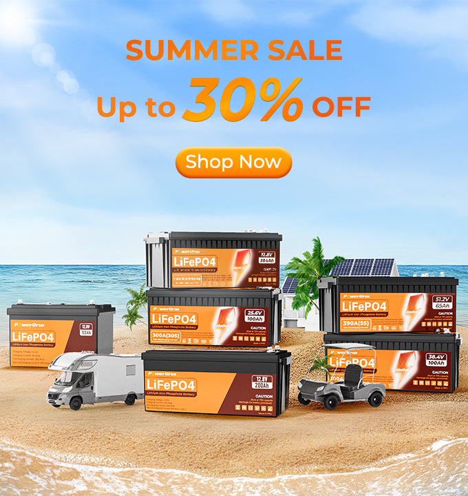 Lithium iron phosphate battery summer promotion