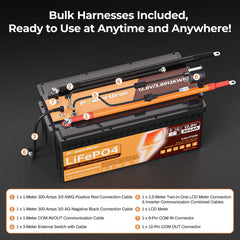 PowerUrus 12V 300Ah Motive Series Self-Heating LiFePO4 Lithium Battery