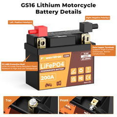 lithium ion motorcycle battery