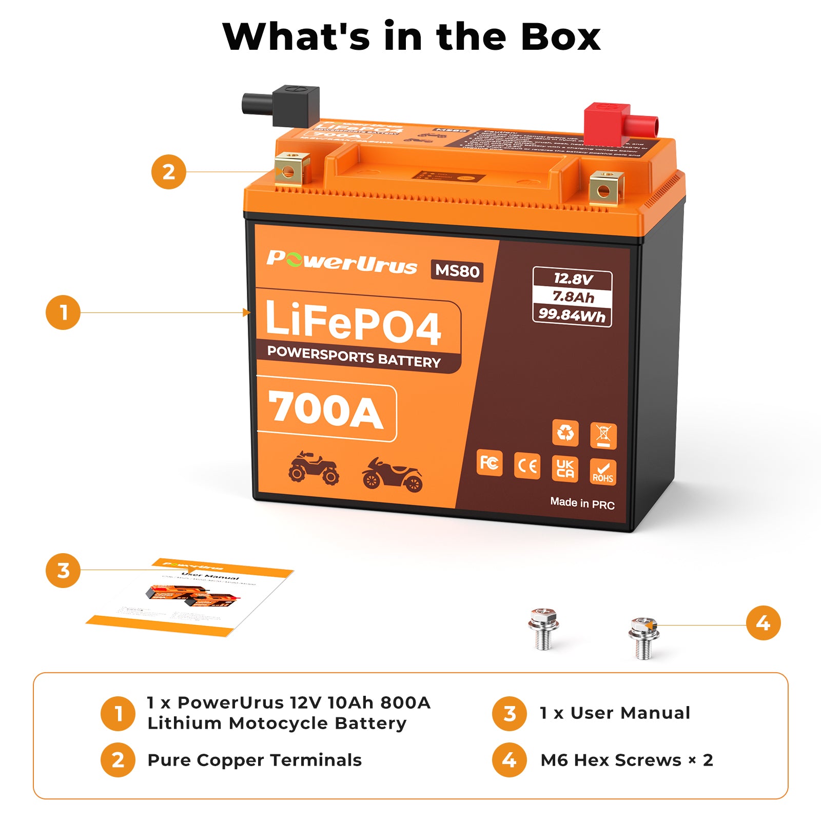 lithium powersports battery
