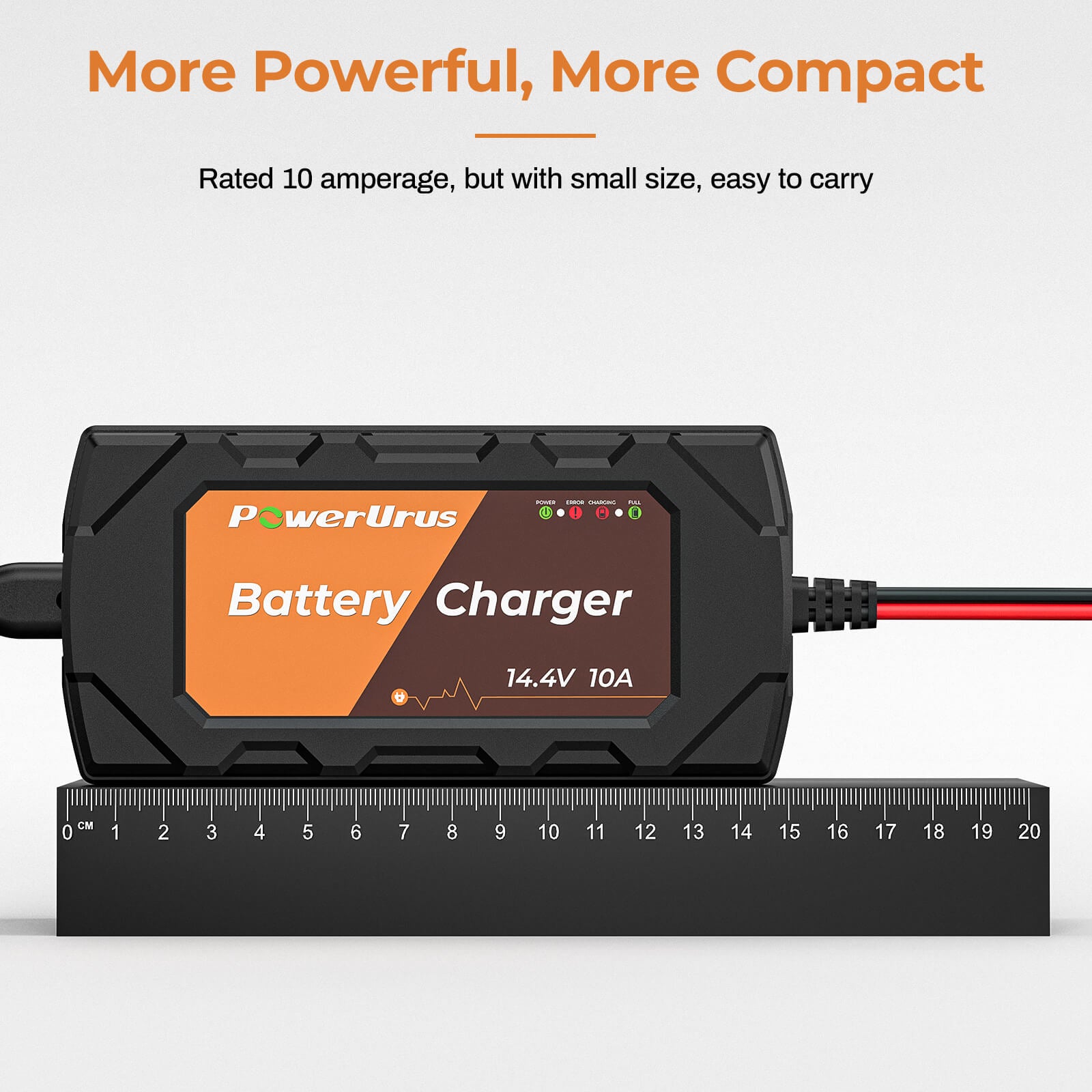 PowerUrus 14.4V-10A LiFePO4 battery charger