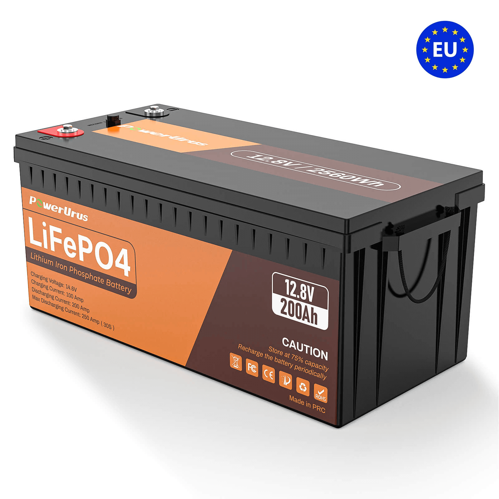 PowerUrus 12V 200AH LiFePO4 Deep Cycle Rechargeable Battery – PowerUrus LiFePO4 Battery